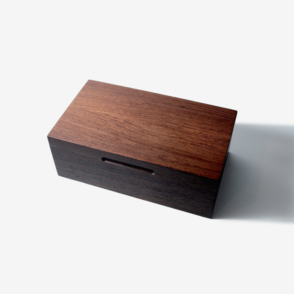 Cigar Humidor - Wenge with Spanish Cedar Lining - 80 Capacity