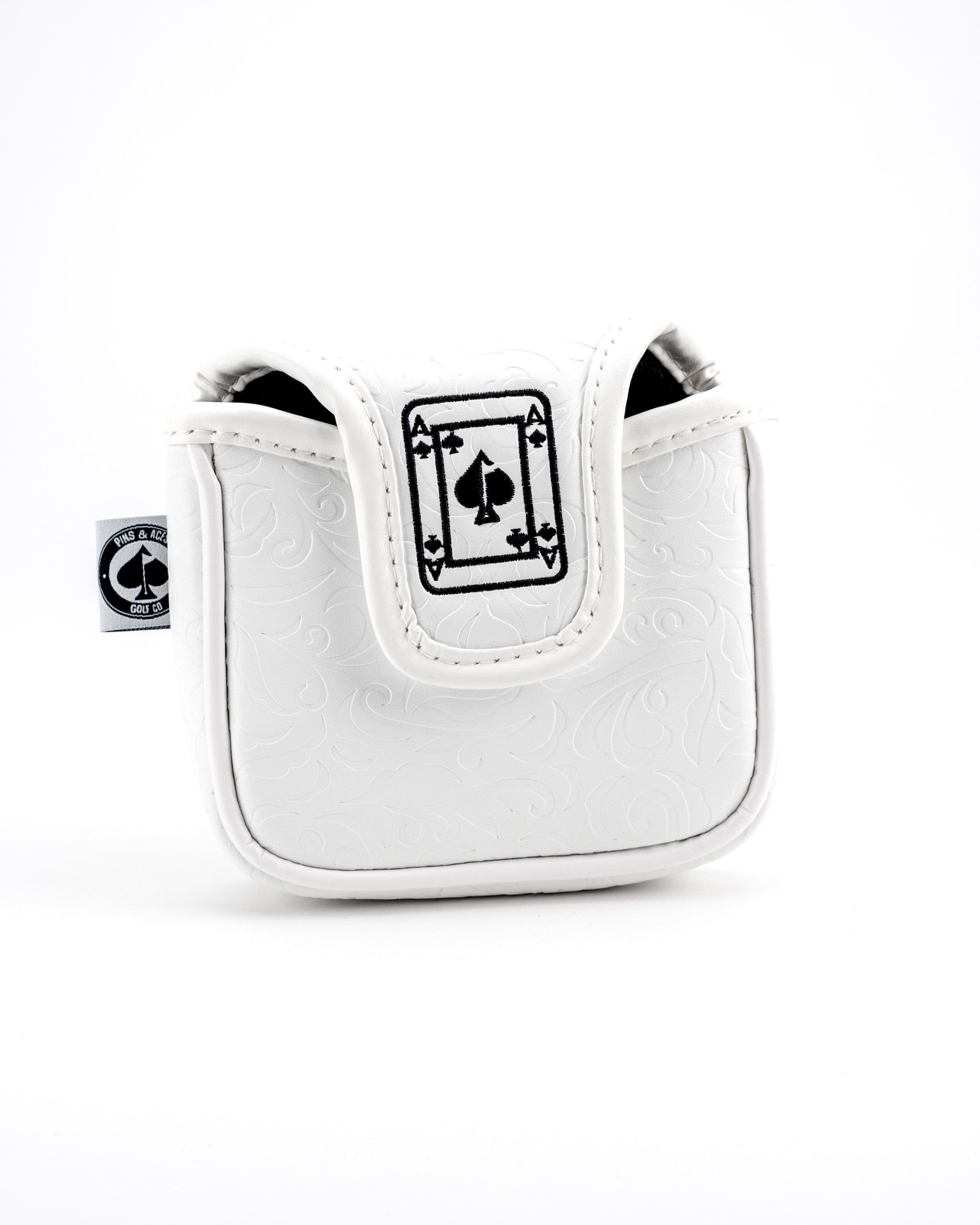 White Ace of Spades Mallet Putter Cover