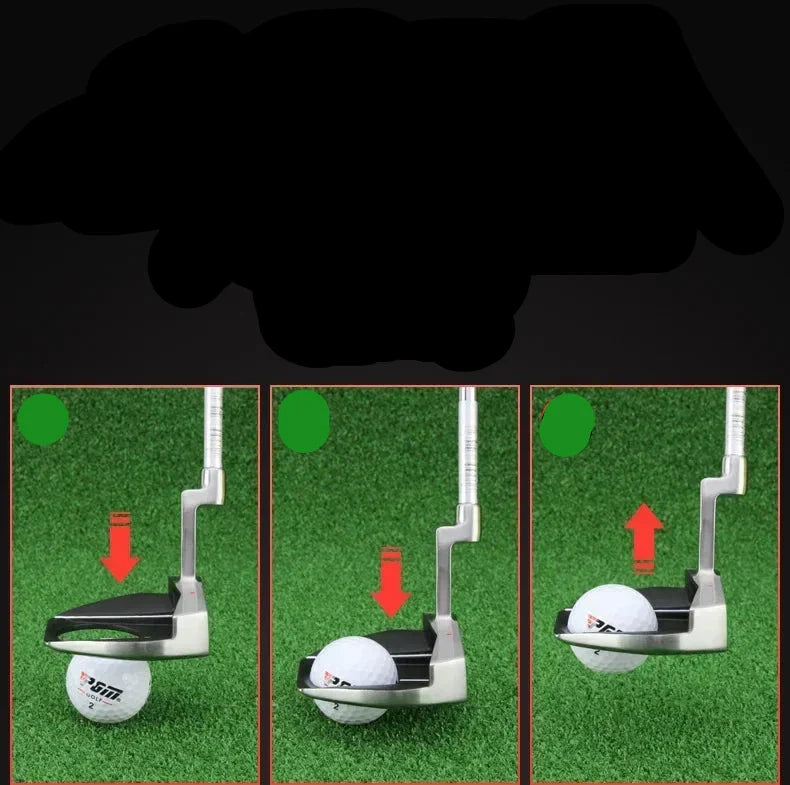 Stainless Steel Putter  Low-Gravity Ball Picker Aiming Line