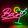 Bar Neon Sign LED Neon Lights Sign USB Powered Wall Decor for Bar Cart Party Club Man Cave Cocktail Bar Gift for Friend