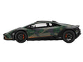 Lamborghini Huracan Sterrato All-Terrain "BOSCO" Green Camouflage 1/18 Model Car by Top Speed