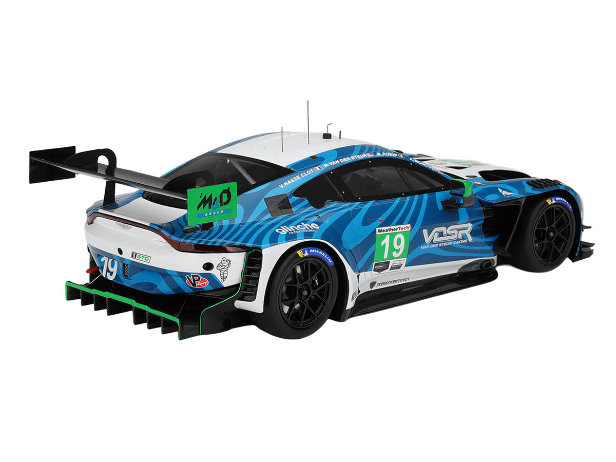 Aston Martin Vantage GT3 EVO #19 Valentin Hasse-Clot - Anthony McIntosh - Maxime Robin - Rory van der Steur "van der Steur Racing" IMSA "24 Hours of Daytona" (2025) 1/18 Model Car by Top Speed