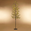 7 Foot Icy Pine Tree with 140 Warm White LED Lights