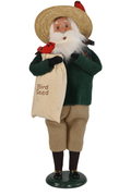 Cardinal Santa Caroler by Byers' Choice