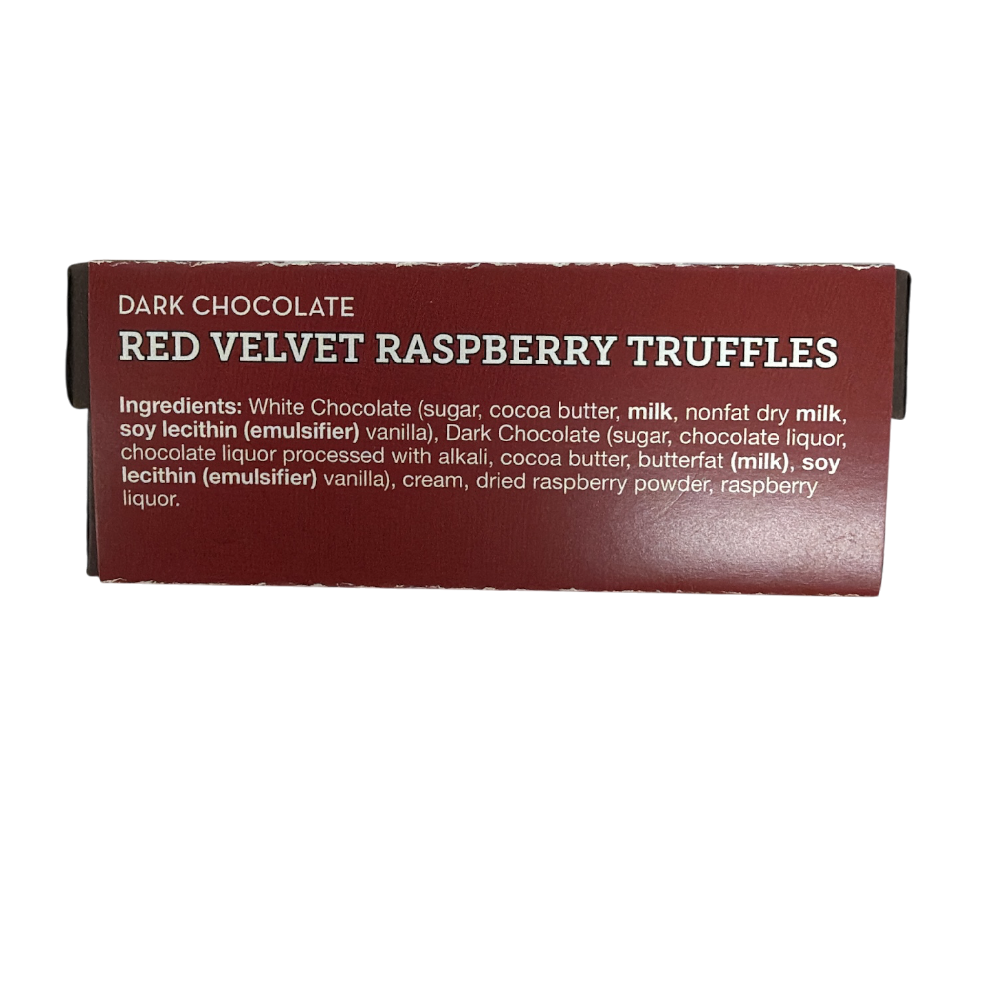 Dark Chocolate Red Velvet Raspberry Truffles - 2 Piece