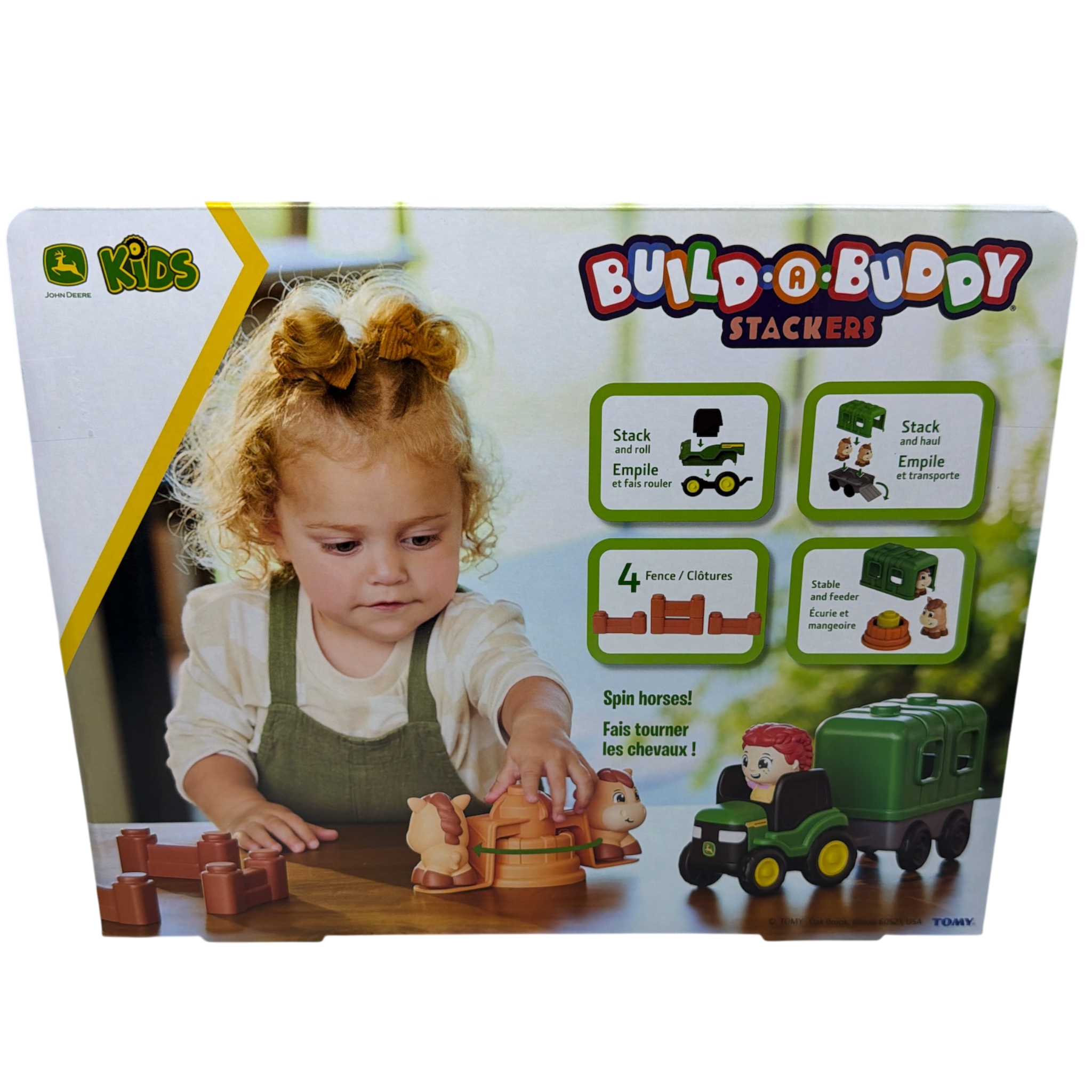 John Deere Stackers Horse Set