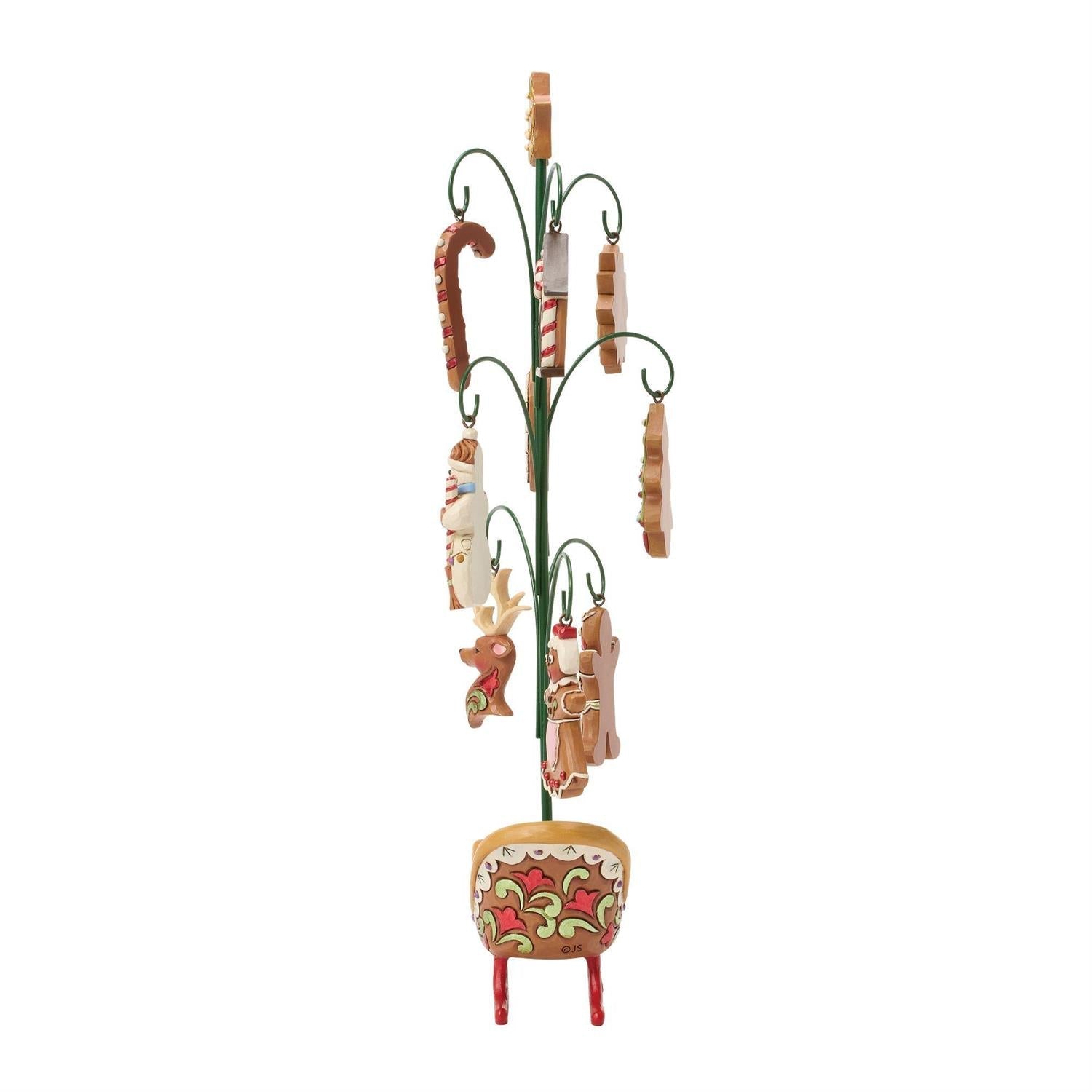 Gingerbread Tree With  Cookie Ornaments
