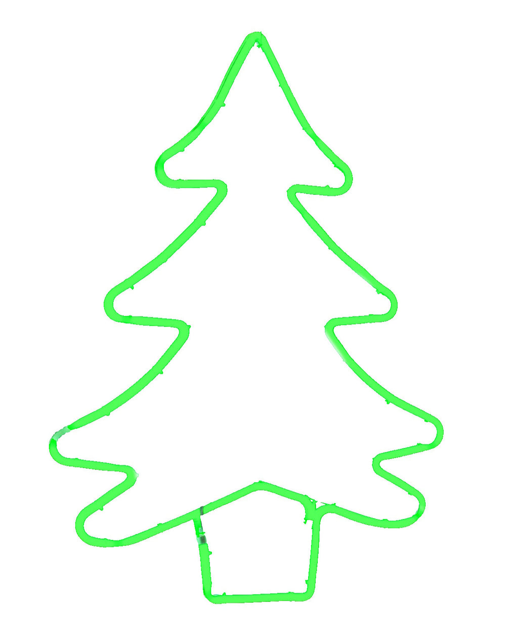 LED Christmas Tree Wall Display - 29" tall