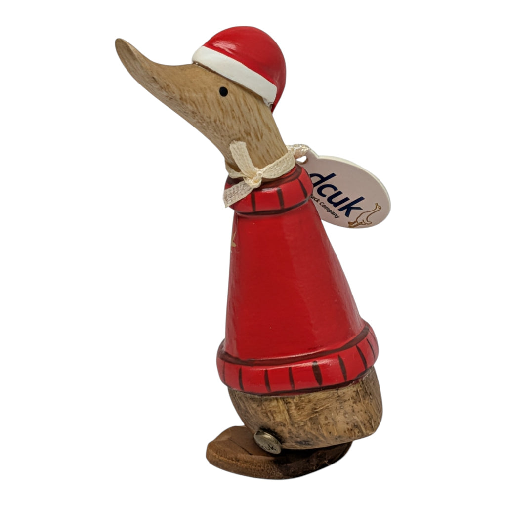 Dinky Duck Wearing an Ugle Sweater - Carol