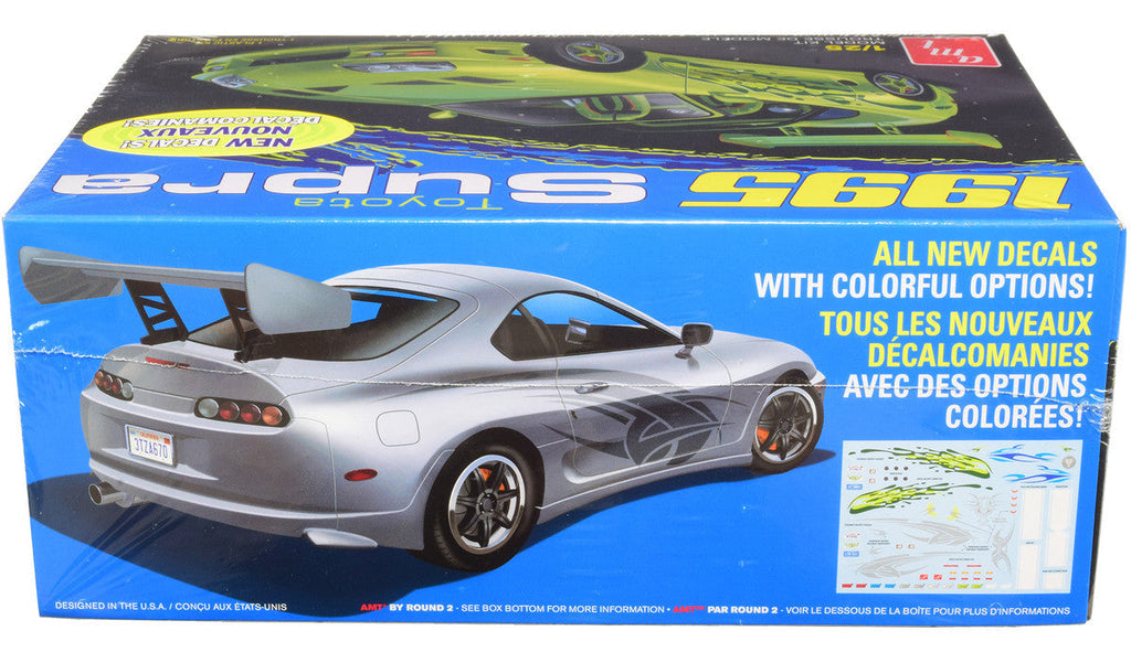 Skill 2 Model Kit 1995 Toyota Supra Convertible 1/25 Scale Model by AMT