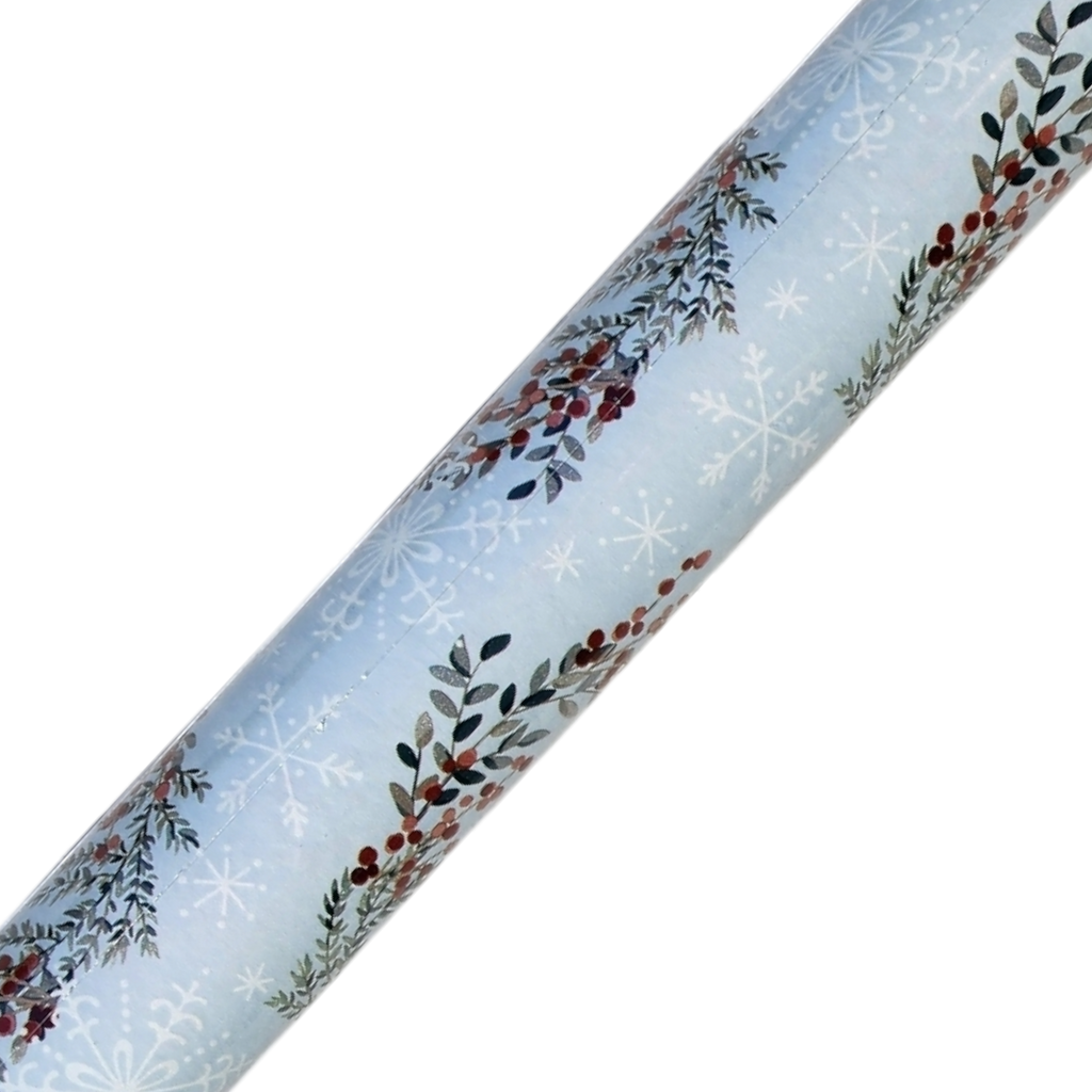 Botanical Roll Wrap - 30" x 168" - Winter Berry Bliss