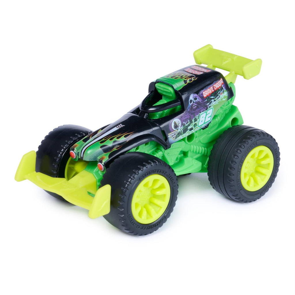 Monster Jam Monster Motors, 1:64 Rev Up Monster Truck -Grave Digger