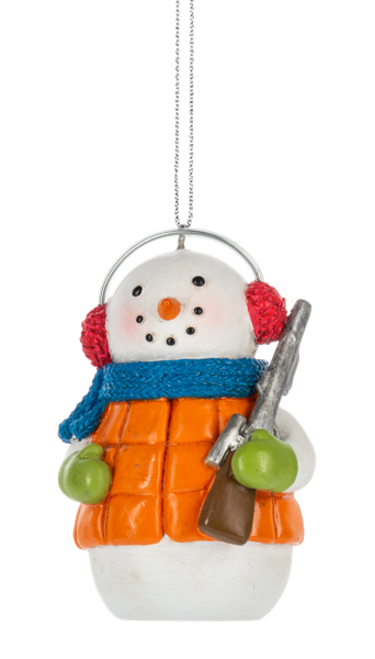 Snowman Hunter Ornament