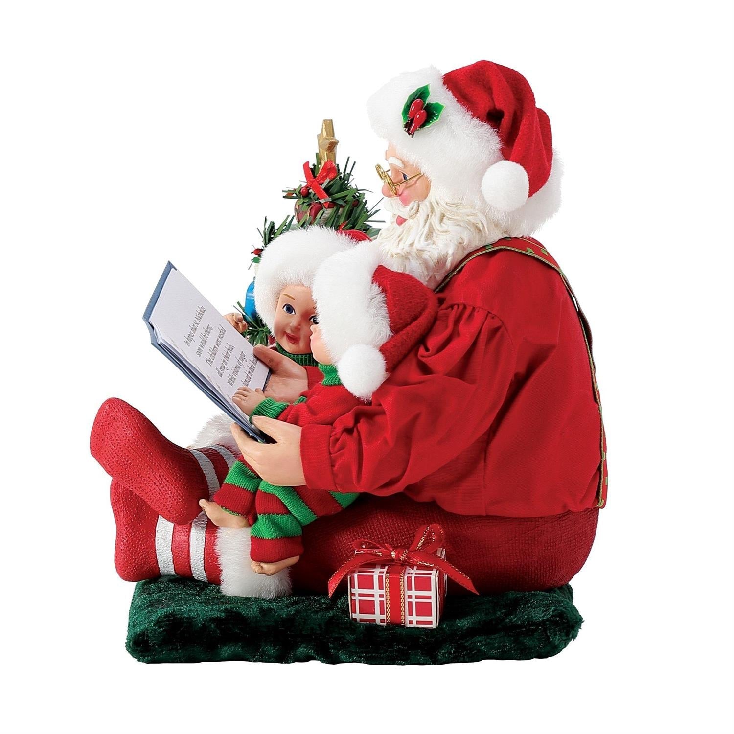 Reading is a Gift - Santa Claus Figurine