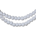 Snowball Garland - 72 Inches Long