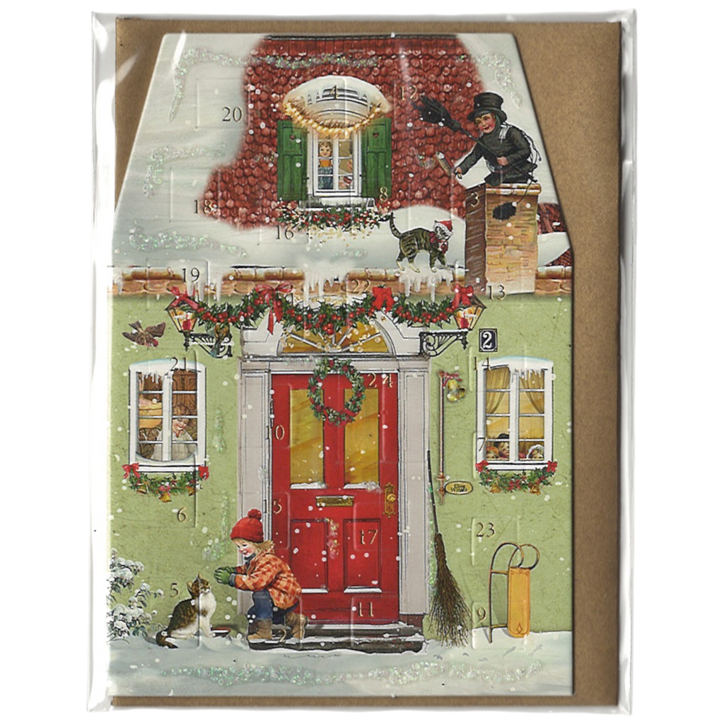 Miniature Advent Card - The Lucky Chimney Sweep