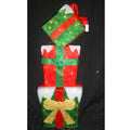 32 Inch Lighted Gift Box Display