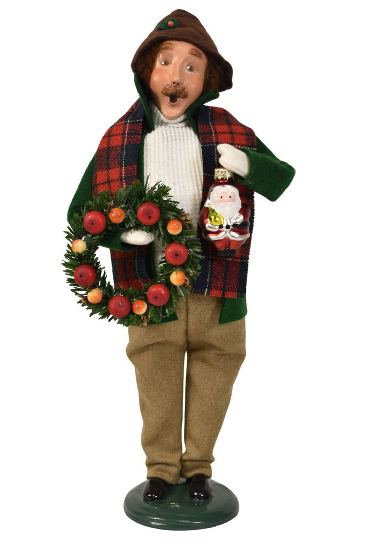 Ornament Family Man Caroler by Byers' Choice