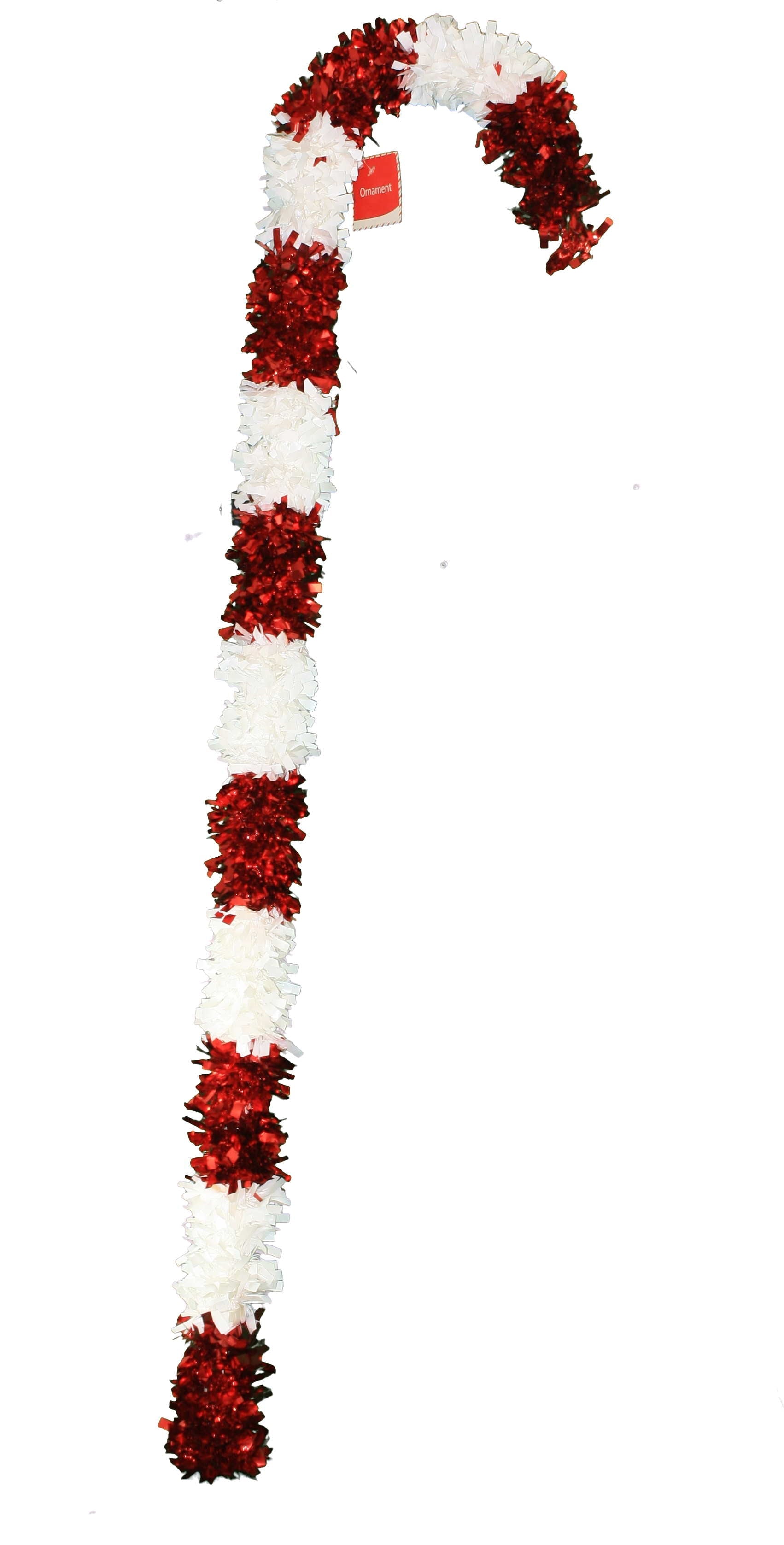 Giant 48" Tinsel Candy Cane