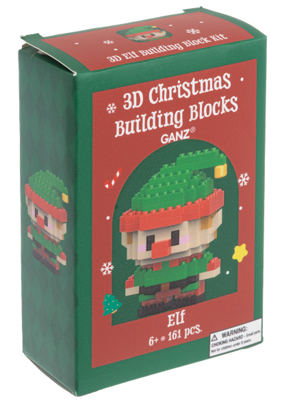 3D Christmas Building Block - Elf