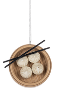 Asian Delight Food Ornament - Steamer Basket Dim Sum