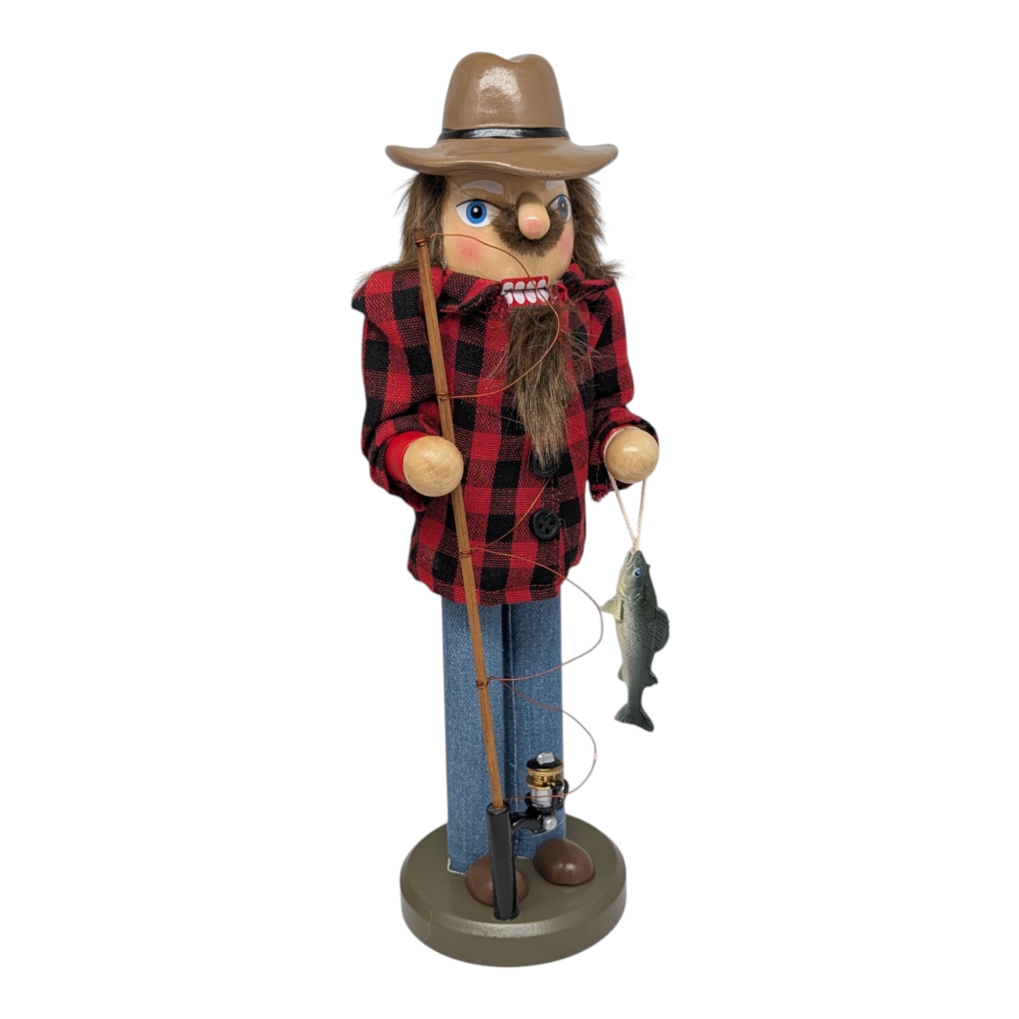 Spinning Reel Fisherman Nutcracker