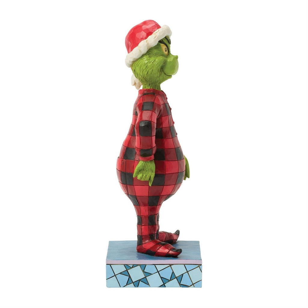 The Grinch's Cozy Nighttime Scheming: Pajamas and Plots