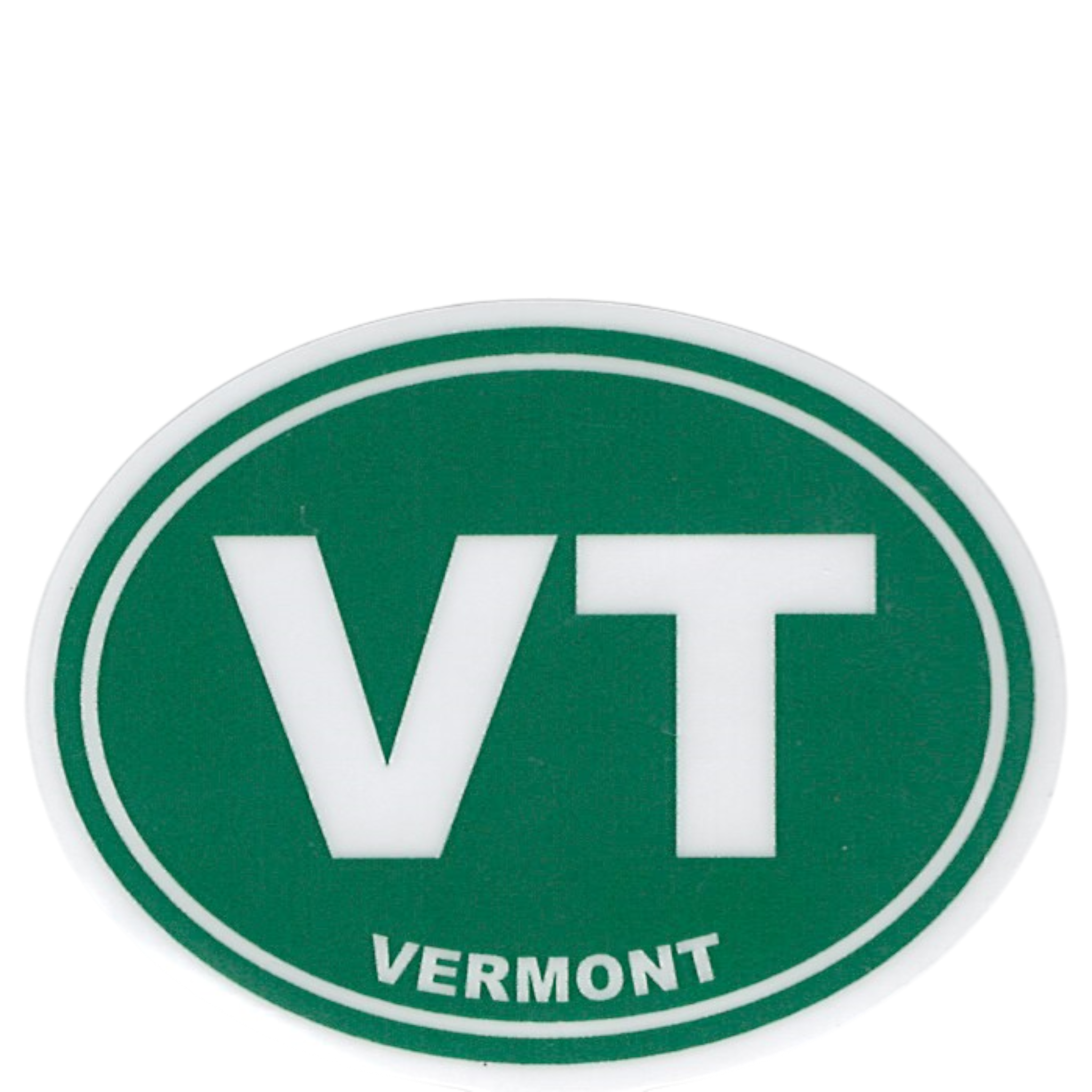 Small Vinyl Sticker - Vermont Green Euro