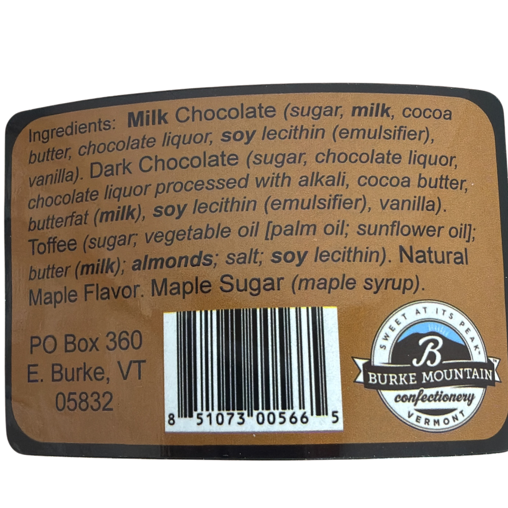 Burke Bark - Milk Chocolate Maple Toffee
