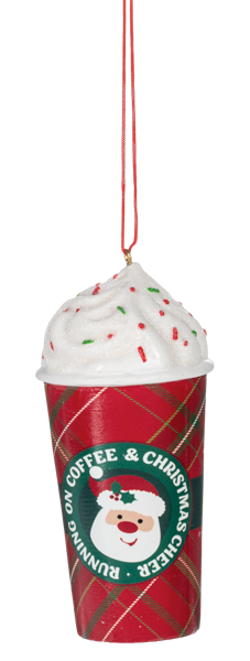 Christmas Cheer  Latte Ornament