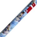 Holiday Roll Wrap - 30" x 168" - Frosty Friends