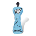 Blue Paper Airplane SEND IT! Headcover
