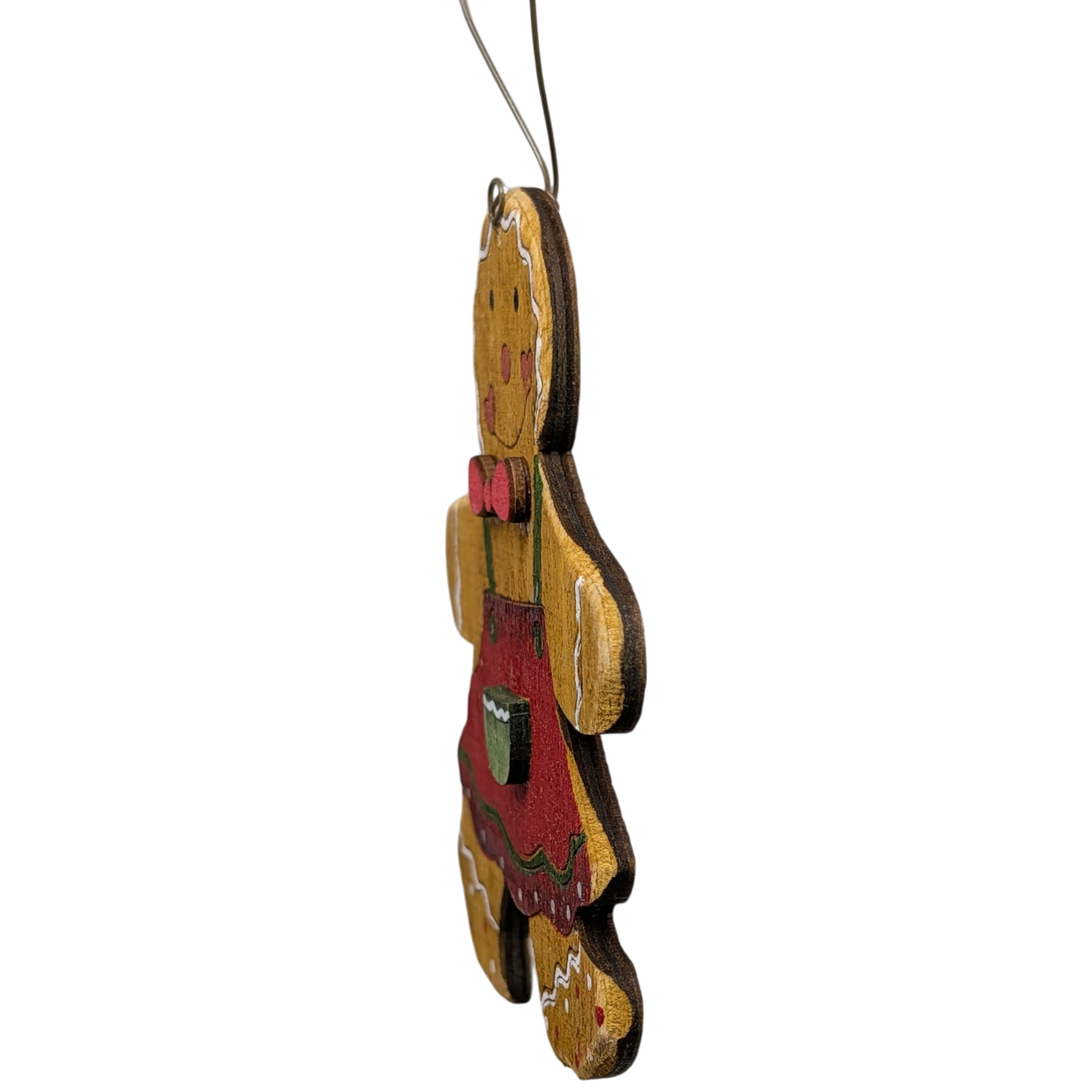 Ginny's Holiday Sweetness: Hand-Painted Plywood Ornament
