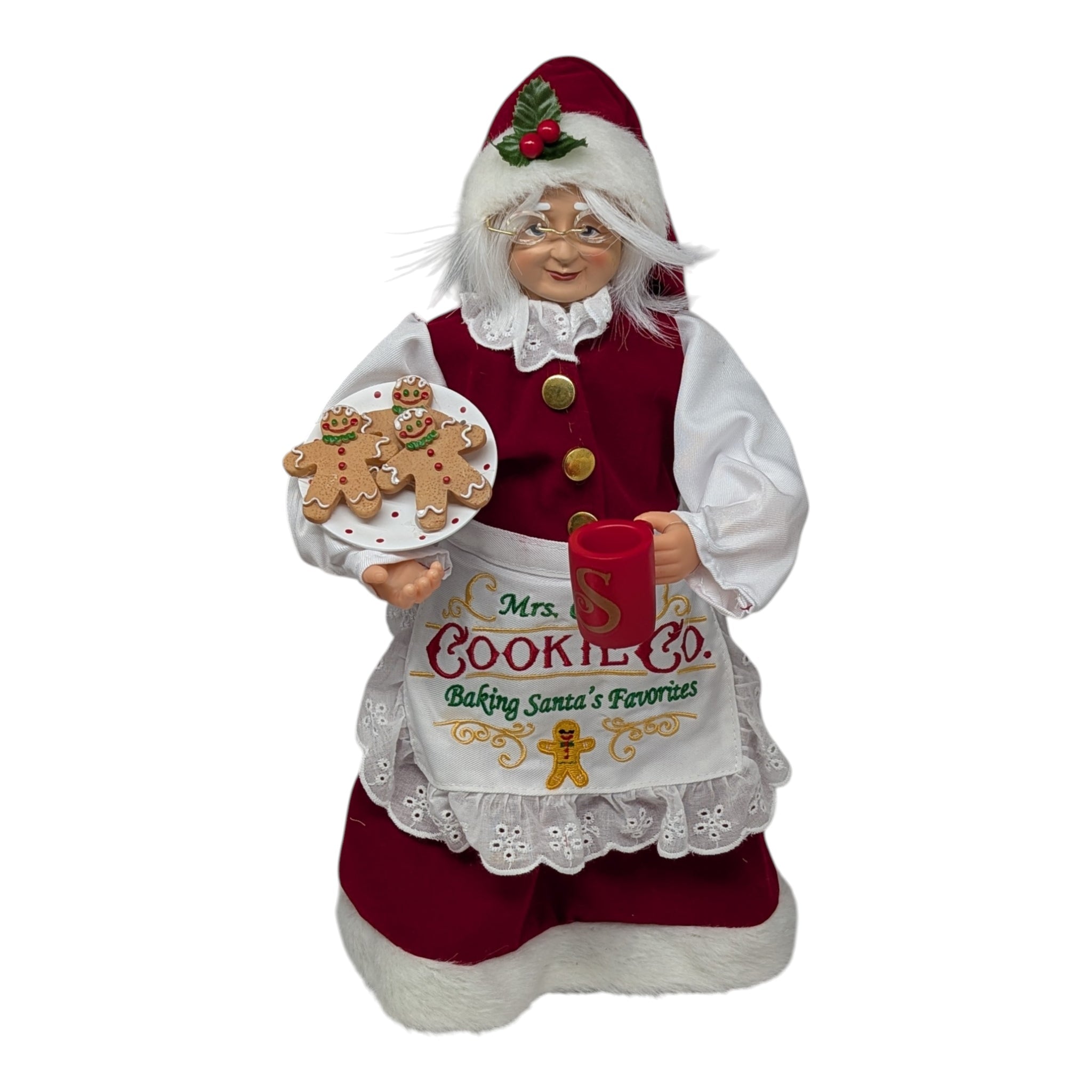Mrs Claus Cookie Company Figurine
