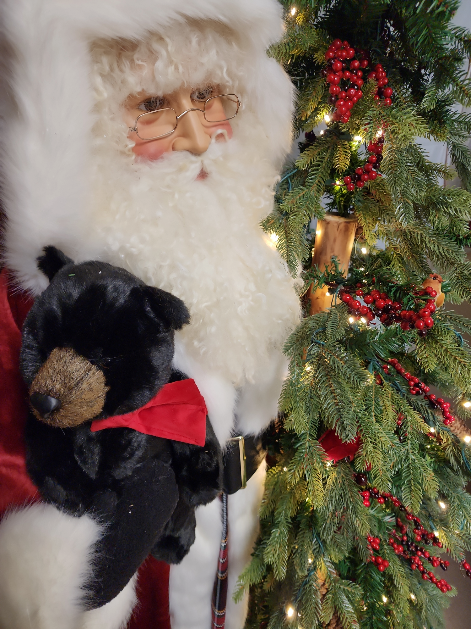 Father Christmas - Tartan Treasures - 57 Inch
