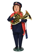 Salvation Army Man with Tuba Caroler