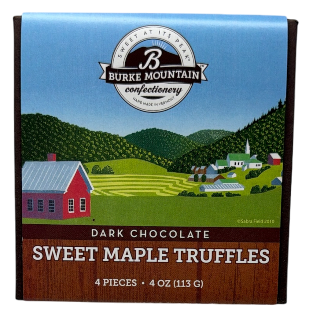 Dark Chocolate Sweet Maple Truffles