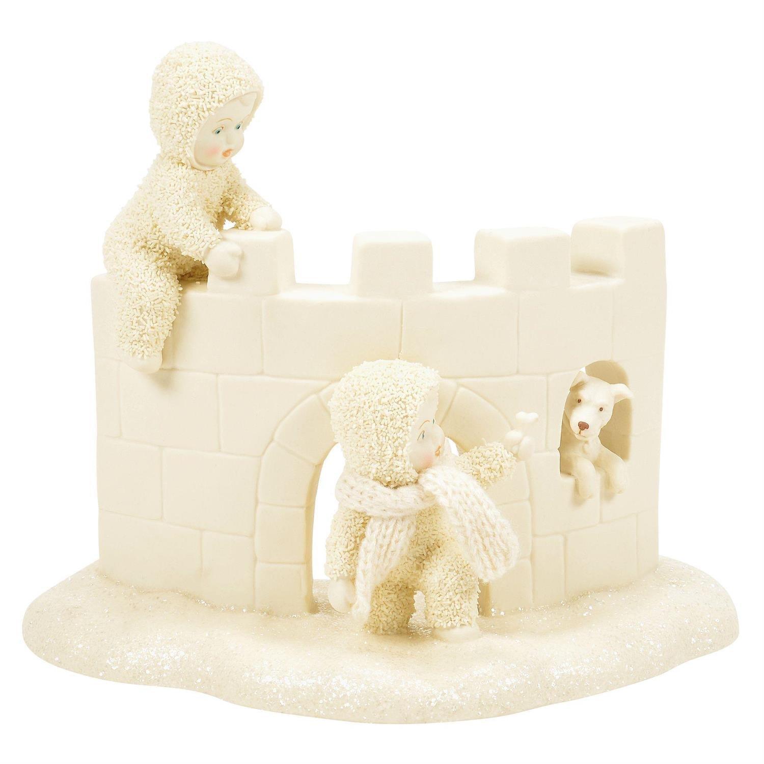 Let's Build a Snowfort Snowbabies Figurine