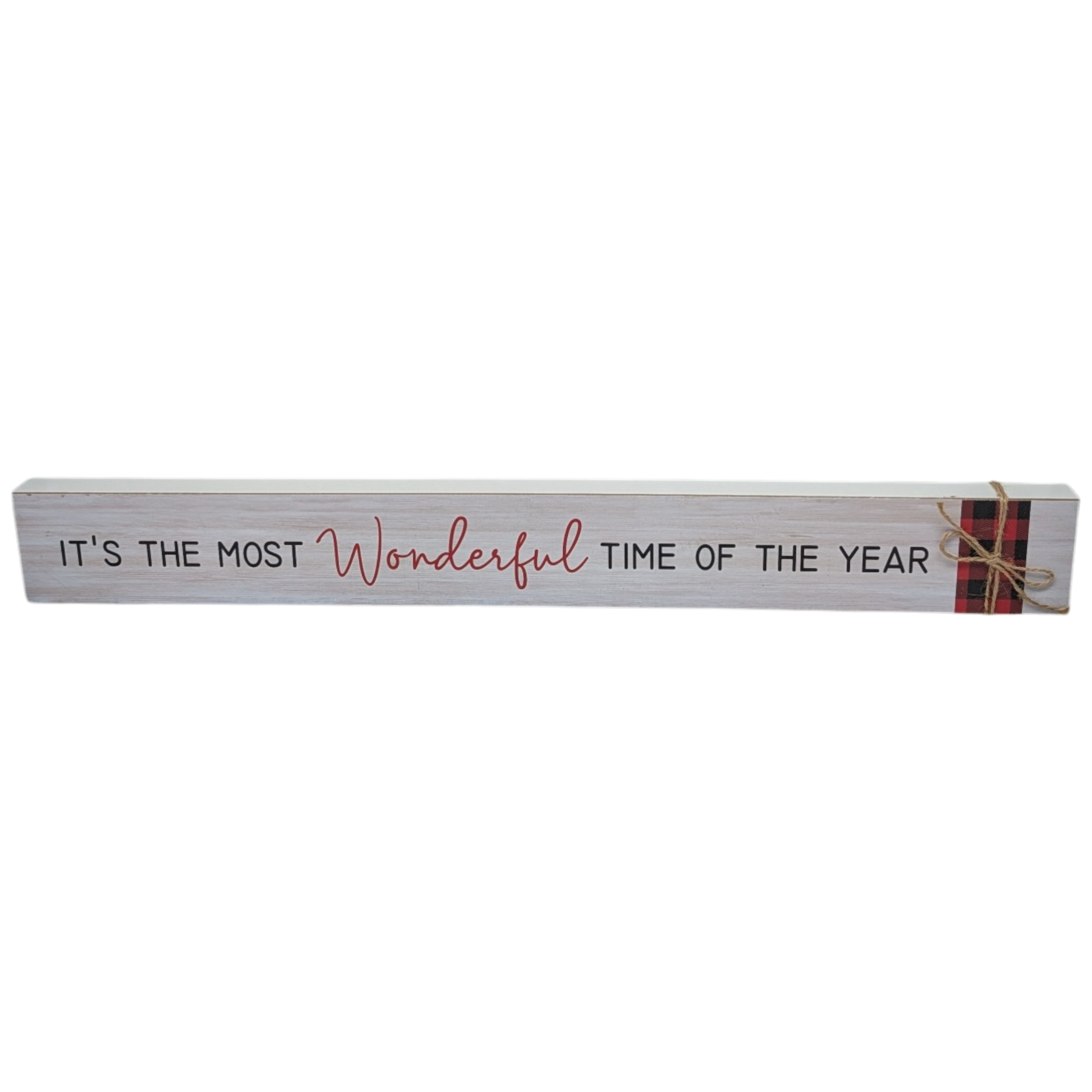 It's the Most Wonderful Time of the Year - Tabletop Shelf Sitter