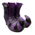 Halloween Witch Boots - Purple