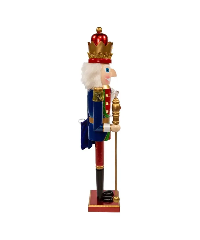 Lighted King Nutcracker – 24 Inches Tall