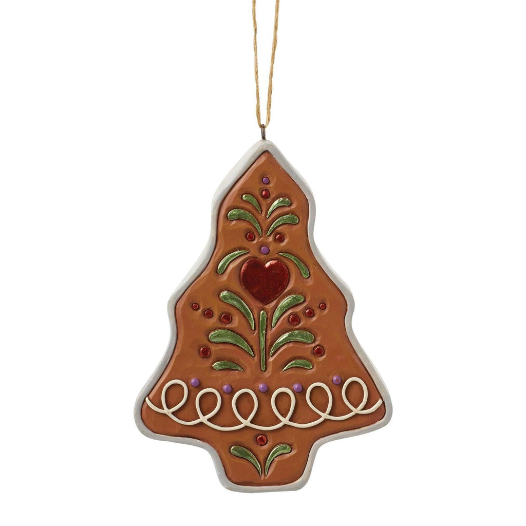 Gingerbread Cookie Cutter Santa Ornament