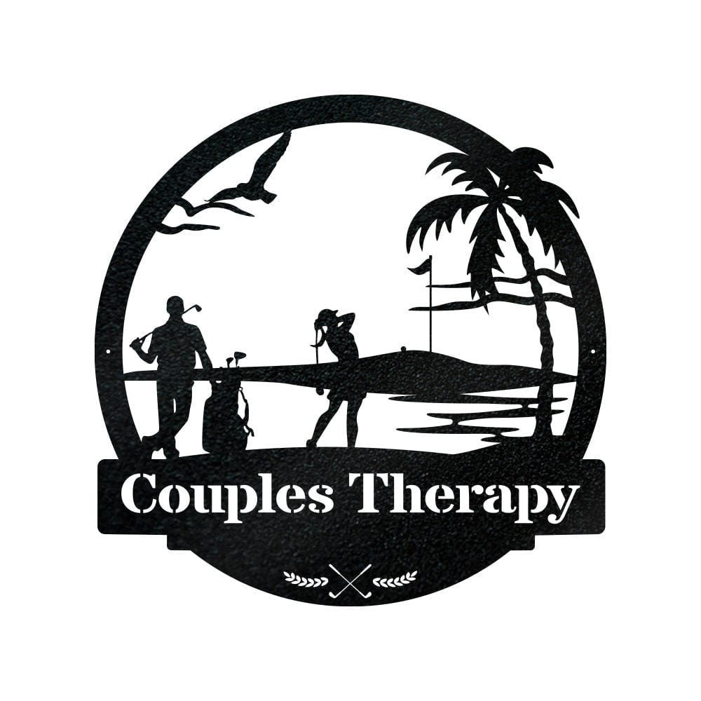 Couples Golf Monogram