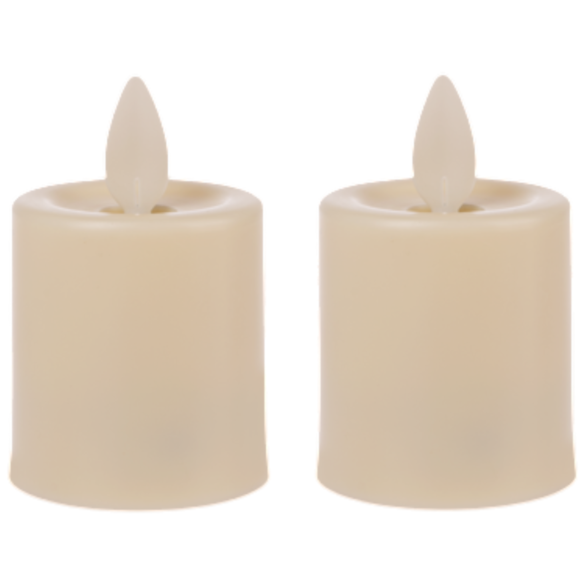 LED Resin Votive Candles with Moving Flickering Flame