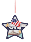 Sailor's Salute: Navy Strength in a Star Ornament