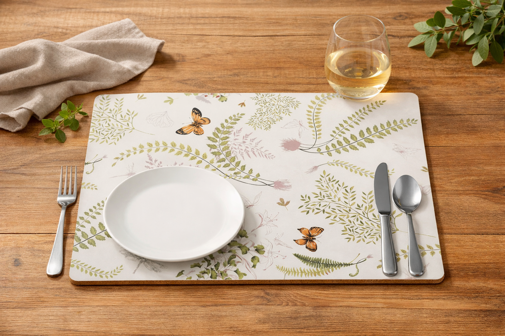Althea Hardboard Cork Placemat