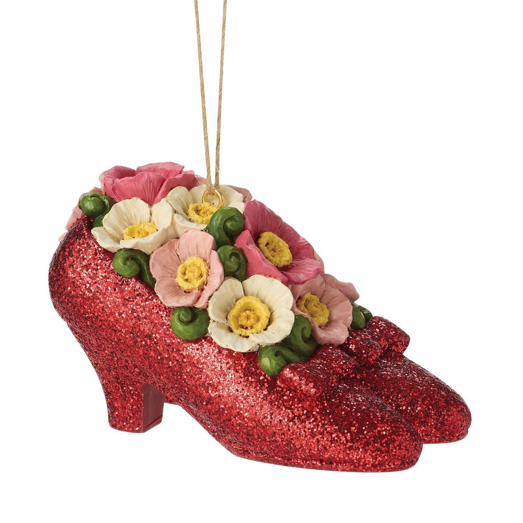 Dorothy's Ruby Slippers in Full Bloom - Ornament