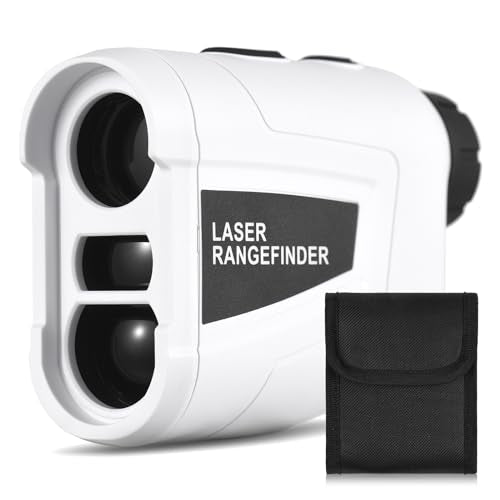 Lixada Golf Rangefinder 6X Magnification 600M / 800M/1000M USB Rechargeable Range Finder with Slope +90° Waterproof Hunting Measurement Monocular Telescope
