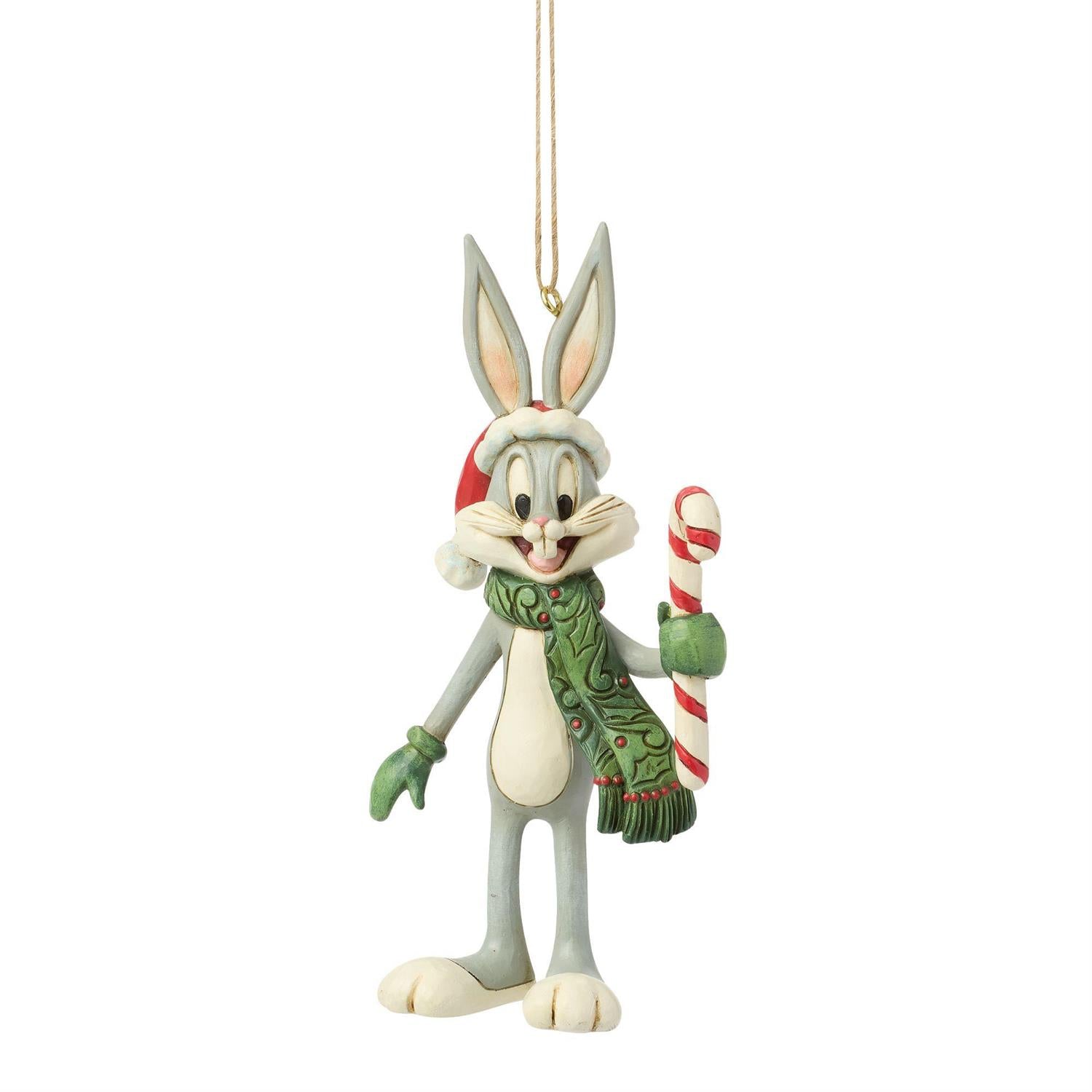 Bugs Bunny's Festive Carrot Quest Ornament