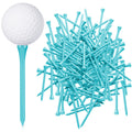 Jenaai 200 Pcs Golf Tees Bamboo Golf Tees Professional Golf Tees Bulk for Women Golf Club Accessories(3-1/4 InchGreen)